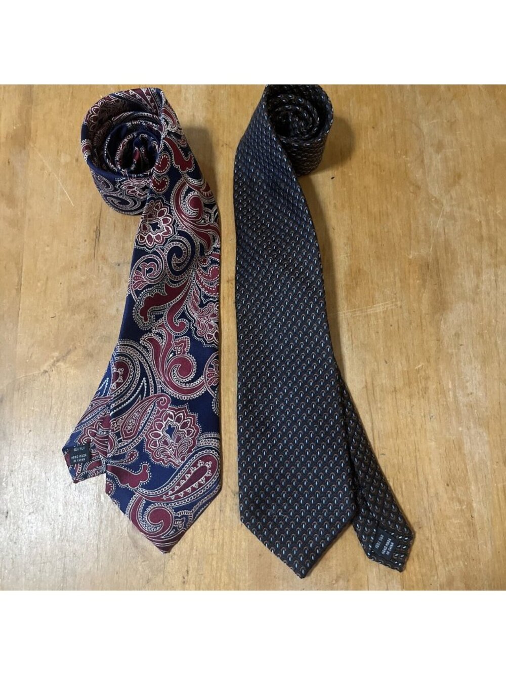 Lot of  Two(2) Jos. A. Bank Signature Collection  100% Silk Ties New Designer’s